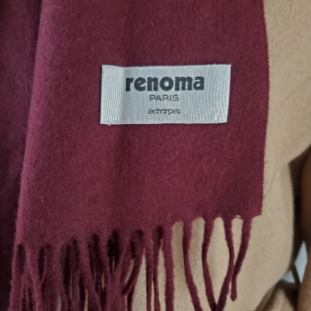 RENOMA(レノマ)の★renoma パリス★マフラー★ユーズド★ レディースのファッション小物(マフラー/ショール)の商品写真