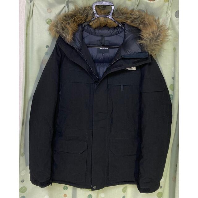 THE NORTH FACE(ザノースフェイス)のノースフェイスダウンノースフェイスマクマードND91734カラーブラックL 美品 メンズのジャケット/アウター(ダウンジャケット)の商品写真