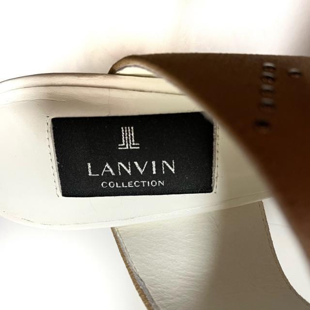 LANVIN COLLECTION(ランバンコレクション)のランバンコレクション ミュール S美品  - レディースの靴/シューズ(ミュール)の商品写真