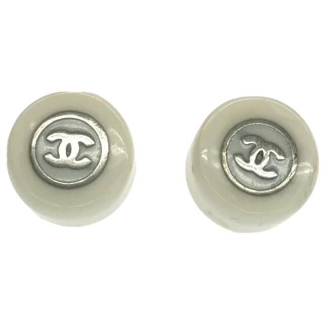 chanel earrings silver studs