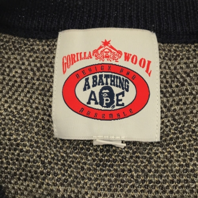 A BATHING APE(アベイシングエイプ)のA BATHING APE アベイシングエイプ 長袖セーター メンズのトップス(ニット/セーター)の商品写真