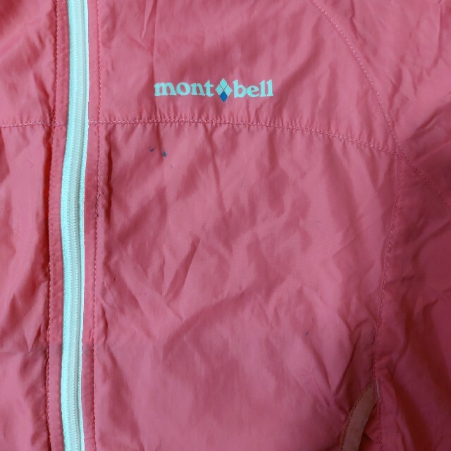 mont bell(モンベル)のmont-bell　モンベル　マウンテンパーカー　キッズ キッズ/ベビー/マタニティのキッズ服女の子用(90cm~)(ジャケット/上着)の商品写真