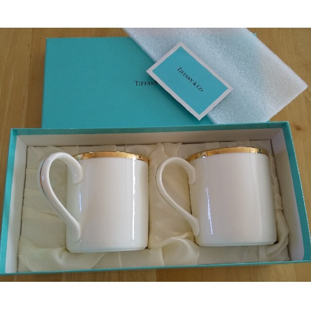 Tiffany & Co.(ティファニー)の新品‐未使用ティファニー💙ペアマグカップ💙     インテリア/住まい/日用品のキッチン/食器(グラス/カップ)の商品写真