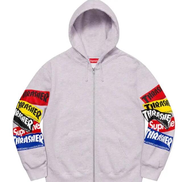 Supreme Thrasher Multi Logo Zip Up