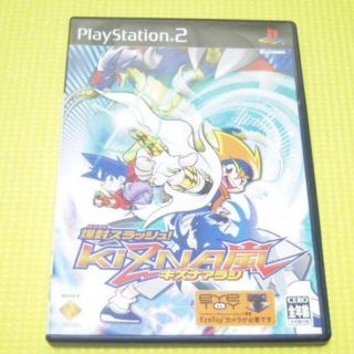 プレイステーション2(PlayStation2)のPS2★即決★爆封スラッシュ キズナ嵐★箱説付★RPG★国内正規品★動作確認済(家庭用ゲームソフト)