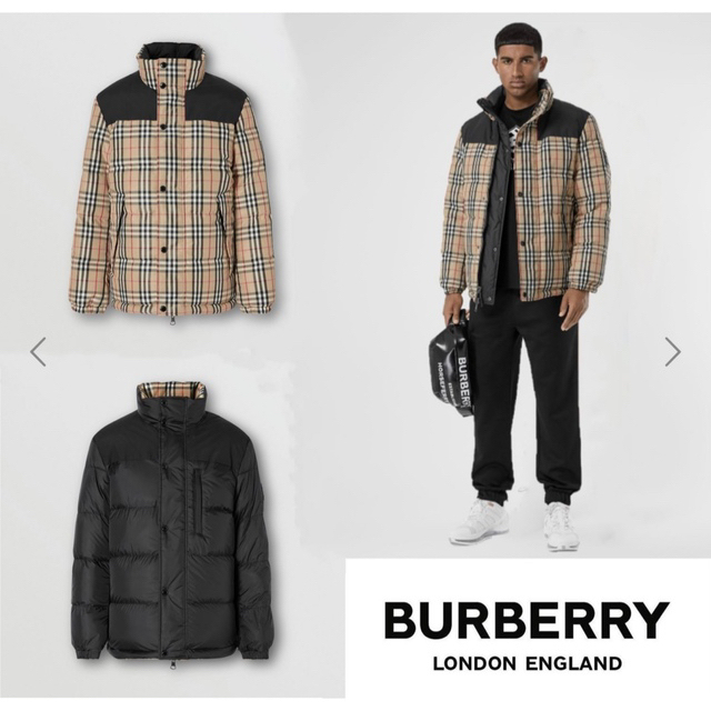 SALE クリーニング済　バーバリー　BURBERRY ダウンジャケット 130