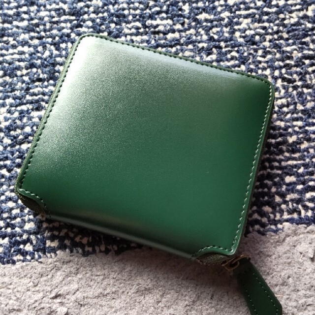 MURA　二つ折り財布　グリーン メンズのファッション小物(折り財布)の商品写真