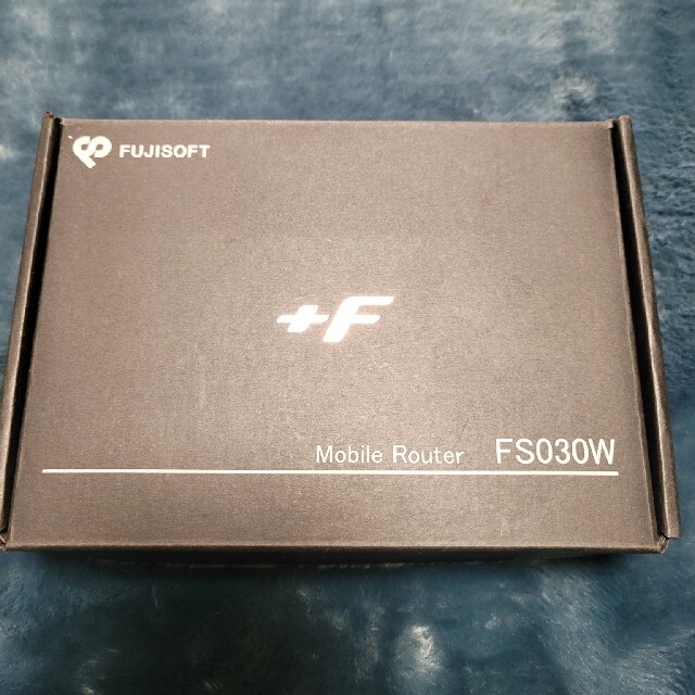 富士ソフト +F FS030W SIMフリーモバイルルーター美品 - 1