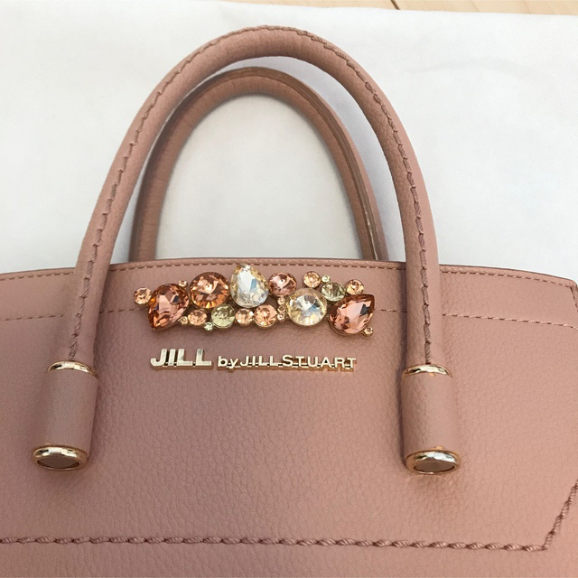 JILL by JILLSTUART(ジルバイジルスチュアート)のジルバイジルスチュアート  ビジューロイヤルトート レディースのバッグ(ハンドバッグ)の商品写真