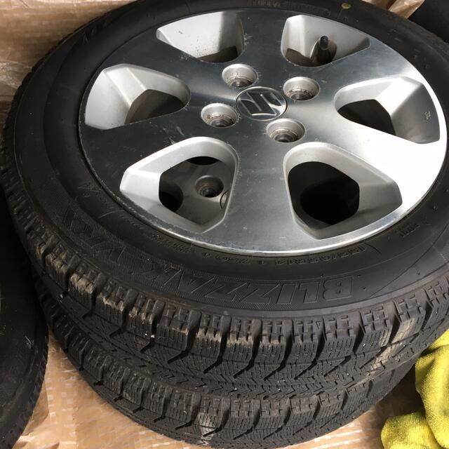 スズキワゴンRスタッドレスタイヤ155/65R14ブリヂストン 5