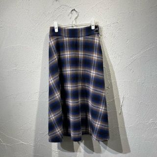 スピックアンドスパン(Spick & Span)のかずりん様専用 Spick&Span チェックソフトフレアスカート(ロングスカート)