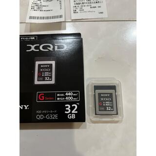 ソニー(SONY)の【送料無料】SONY 4K対応 XQDカード 32GB Gシリーズ(その他)