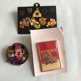 ディズニーランド　ディズニーシー　などピンバッジセット(バッジ/ピンバッジ)