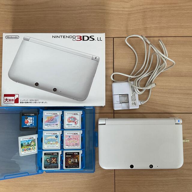 エンタメ/ホビー任天堂　NINTENDO 3DS LL ホワイト