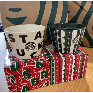 スターバックスコーヒー(Starbucks Coffee)のスターバックス クリスマスホリデー ミニカップ 2種(ノベルティグッズ)