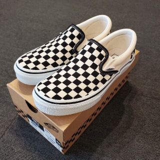 ヴァンズ(VANS)のVANSバンズ　スリッポン　美品　22.5cm(スニーカー)