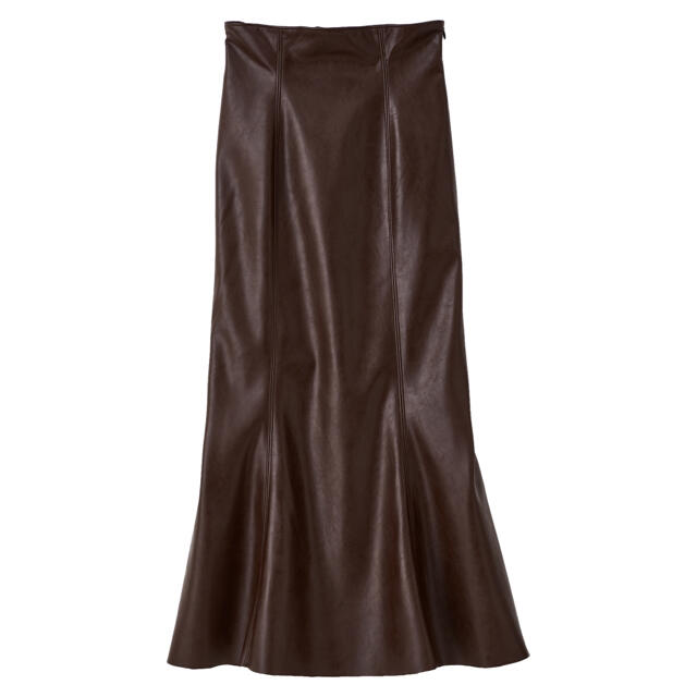 COCO DEAL(ココディール)のcocodeal エコレザーハイウエストマーメイドスカート  レディースのスカート(ロングスカート)の商品写真