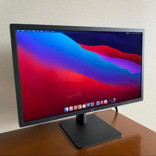 エルジーエレクトロニクス(LG Electronics)の極美品　LG Ultra Fine 4K Display　24インチ(ディスプレイ)