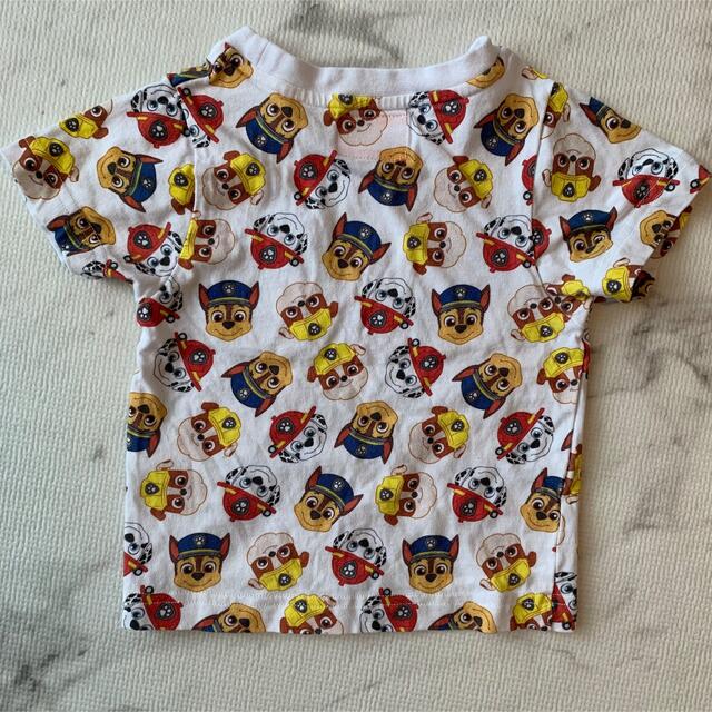 パウパトロール　100    キッズ　Tシャツ キッズ/ベビー/マタニティのキッズ服男の子用(90cm~)(Tシャツ/カットソー)の商品写真