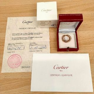 カルティエ(Cartier)のカルティエ　Cartier　3連　リング　54 14号　K18(リング(指輪))