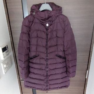 モンクレール(MONCLER)のMONCLER　モンクレール　パープル　size0(ダウンコート)