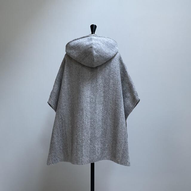 argue SHETLAND WOOL LINEN VINTAGE PONCHO-
