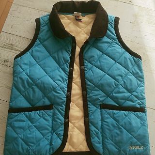 アメリカンイーグル(American Eagle)のAIGLE   130   キルティング ベスト(ジャケット/上着)