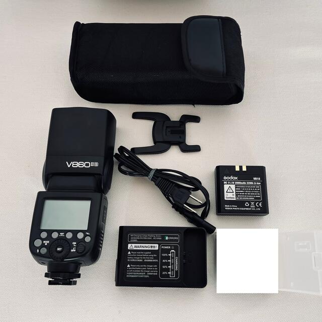 GODOX V860Ⅱ SONY用 ディフューザー付きスマホ/家電/カメラ