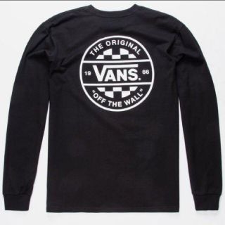 ヴァンズ(VANS)の【S】VANS バンズ/CHECKER CO.LS/長袖Tシャツ/黒(Tシャツ/カットソー(七分/長袖))