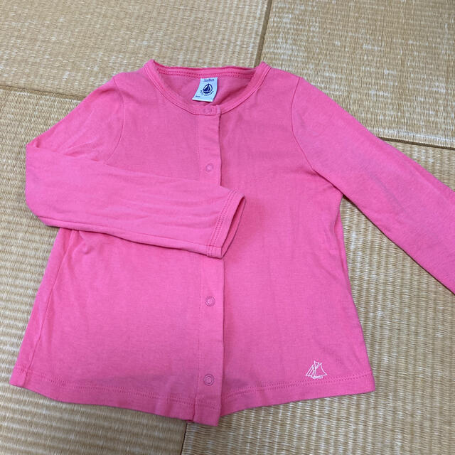 PETIT BATEAU(プチバトー)のプチバトー　カーディガン キッズ/ベビー/マタニティのキッズ服女の子用(90cm~)(カーディガン)の商品写真