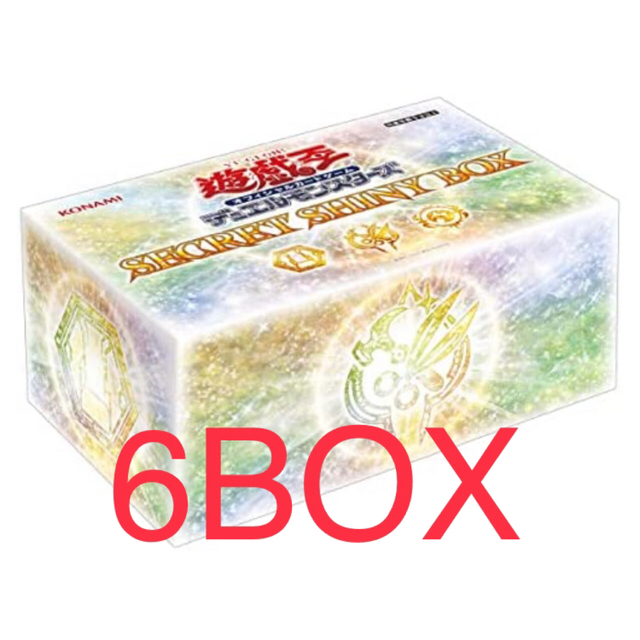 遊戯王 シークレットシャイニーボックス 6BOX Box/デッキ/パック