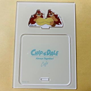 チップアンドデール(チップ&デール)のオーマイカフェ　チップとデール　アクリルコースター(キャラクターグッズ)