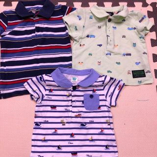 クレードスコープ(kladskap)の【夏物セール】ポロシャツ👕　サイズ76〜90(シャツ/カットソー)