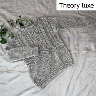 セオリーリュクス(Theory luxe)の⭐️theory luxe⭐️セオリーリュクス ニット切り替え アルパカ入り(ニット/セーター)