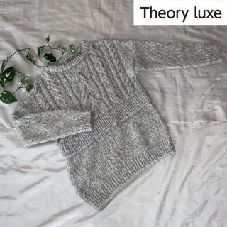 セオリーリュクス(Theory luxe)の⭐️theory luxe⭐️セオリーリュクス ニット切り替え アルパカ入り(ニット/セーター)