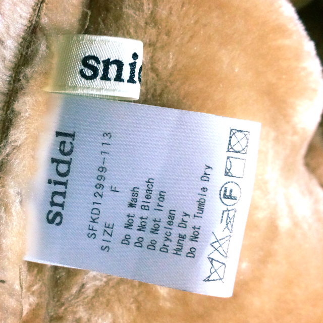 SNIDEL(スナイデル)のsnidel♡フェイクムートンコート レディースのジャケット/アウター(ダッフルコート)の商品写真