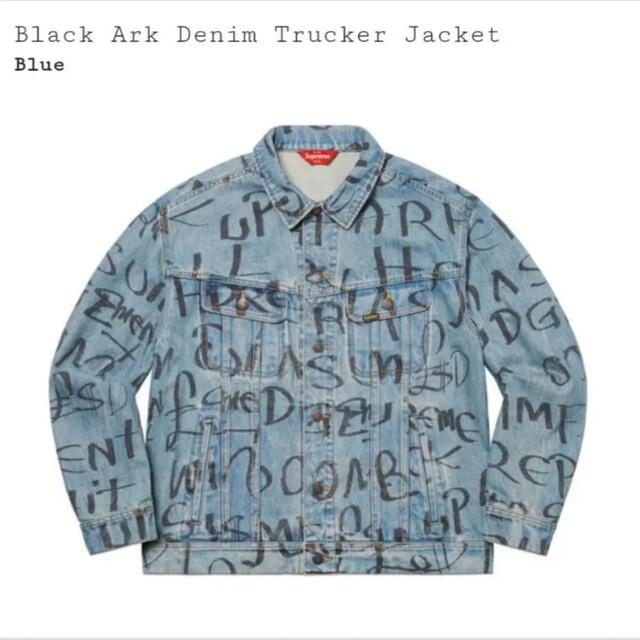 Gジャン/デニムジャケットsupreme Black Ark Denim Trucker Jacket