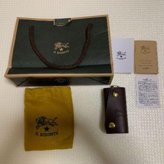 イルビゾンテ(IL BISONTE)の【新品】IL BISONTE　キーケース　キーホルダー(キーケース)