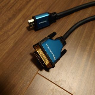 DVI-D HDMI ケーブル　2ｍ(映像用ケーブル)