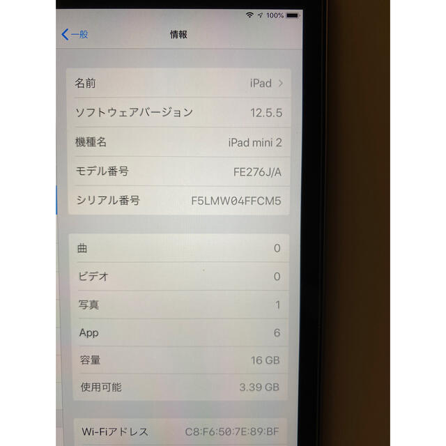 iPad mini  2 WIFI 16G シルバー 1