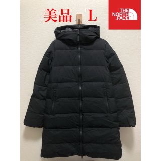 ザノースフェイス(THE NORTH FACE)の【美品】THE NORTH FACE ノースフェイス ダウン コート 黒 L(ダウンコート)