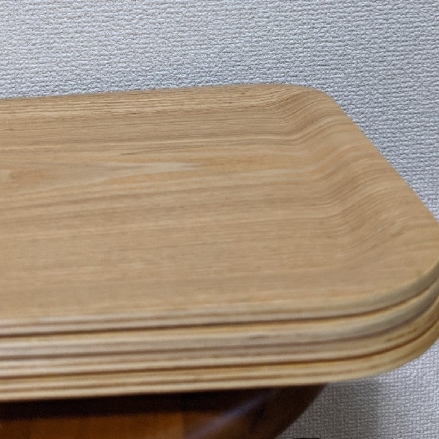 MUJI (無印良品)(ムジルシリョウヒン)の無印良品　トレー（お食事用）　4枚セット インテリア/住まい/日用品のキッチン/食器(テーブル用品)の商品写真