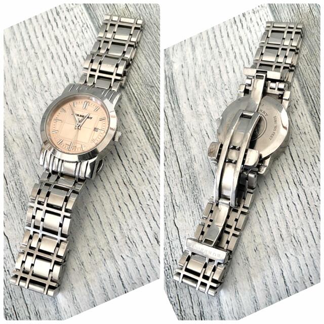 動作OK】BURBERRY バーバリー BU1353 腕時計 サーモンピンク - 時計 動作OK】BURBERRY バーバリー BU1353 腕時計 サーモンピンク - 時計