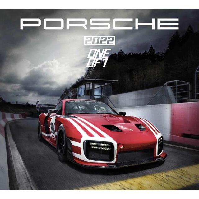 ポルシェ　壁掛けカレンダー　2022年　PORSCHE コレクターズコイン付き