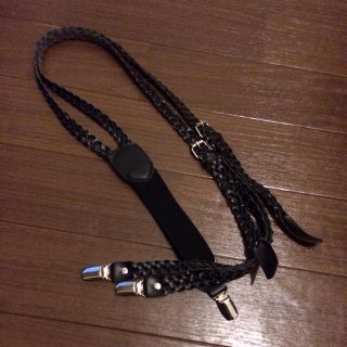 ブラック サスペンダー.(サスペンダー)