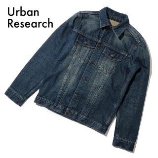 アーバンリサーチ(URBAN RESEARCH)のアーバンリサーチ 長袖デニムジャケットGジャン ダメージ加工 ブルー 38 M(Gジャン/デニムジャケット)