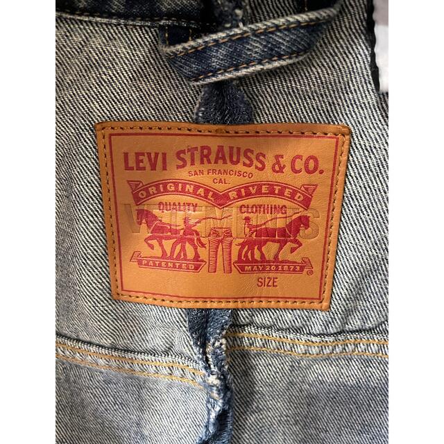 G-DRAGON着用　VETEMENTS Levi's 再構築デニムジャケット