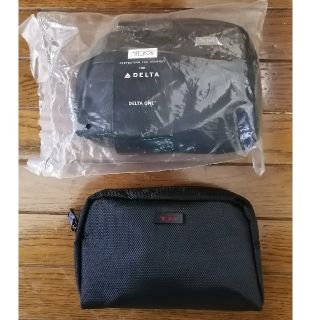 トゥミ(TUMI)のTUMI-デルタ航空　アメニティポーチ　2個セット(ノベルティグッズ)