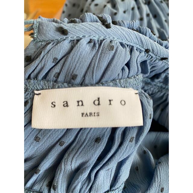 Sandro(サンドロ)のSANDRO インポートワンピース　ドレス　きれい　かわいい レディースのワンピース(ミニワンピース)の商品写真