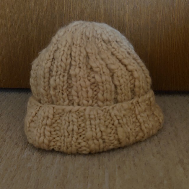 シンプルニット帽♪ レディースの帽子(ニット帽/ビーニー)の商品写真